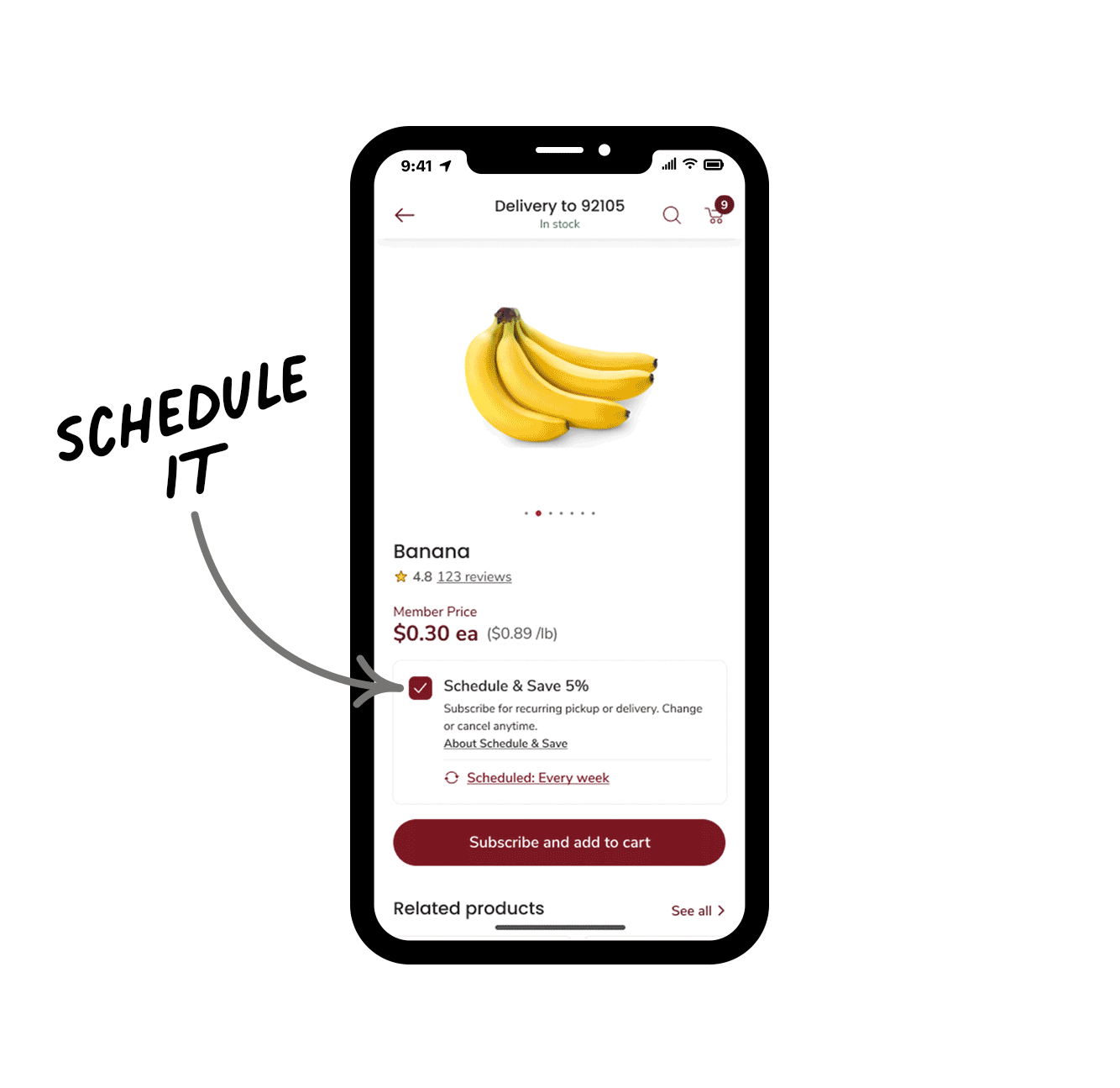 Schedule & Save Vons